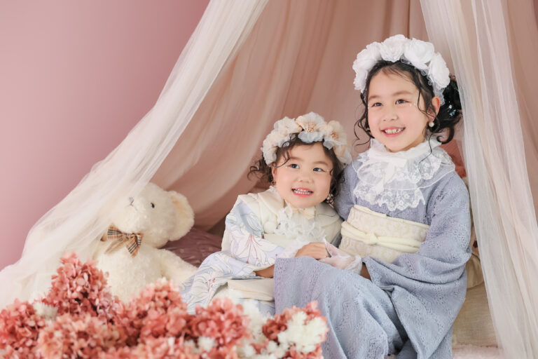 専門スタッフによる丁寧な着付け・ヘアメイク